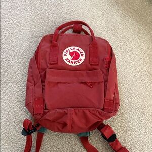 Fjallraven Kanken Red Backpack